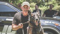 La. K-9 dies from heat-related injury while searching for suspects