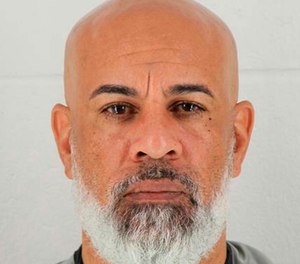 In this photo provided by the Johnson County, Kansas Sheriff's Office, Charles Pearson is pictured in a booking photo dated Oct. 8, 2018. (Johnson County, Kansas Sheriff's Office via AP)