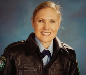 Senior Constable Kelly Foster died January 2, 2020 while trying to rescue another woman from a whirlpool.