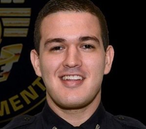 Officer Kevin Valencia, 27, was shot while responding to a domestic-violence call at a west-Orlando apartment complex on June 11. (Photo/Orlando Police Department)