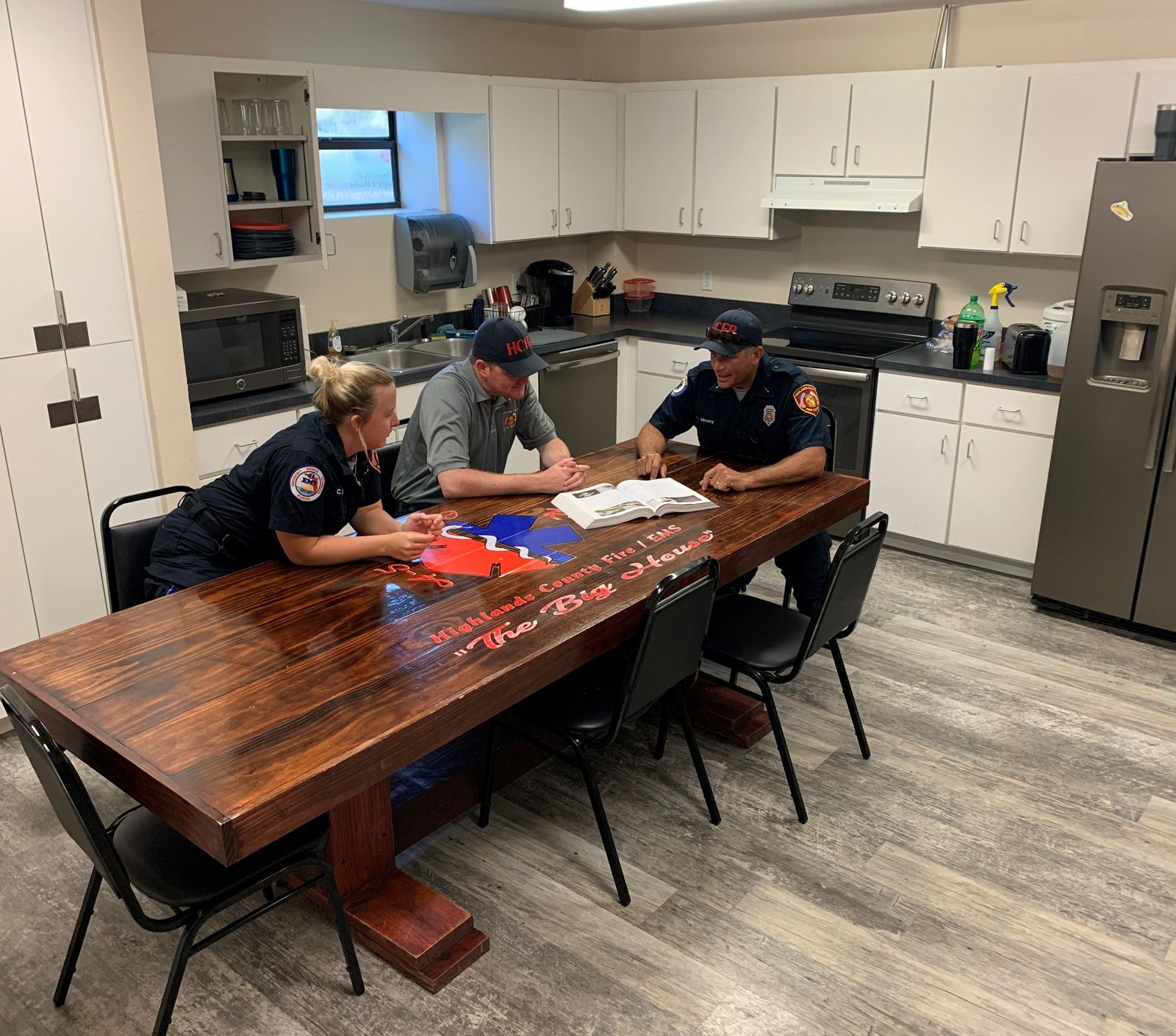 How to build a sense of family around the firehouse kitchen table