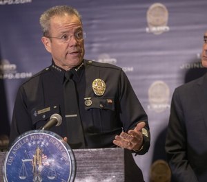 Police Chief Michel Moore and other city leaders announced LAPD officers with college degrees will be eligible for bi-weekly bonuses.