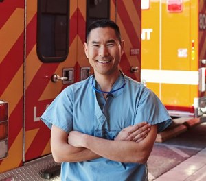 USC doctor Kenji Inaba, the LAPD’s first and only chief surgeon, advises the department on medical training, health policies and treatment of injured officers. (Photo/Jake Michaels)