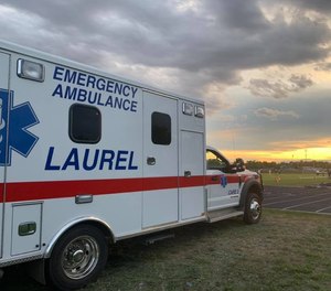 Laurel EMS has been approved to hire five new EMTs a day after its director resigned when the mayor initially halted hiring. (Photo/Laura Emergency Medical Services Facebook)