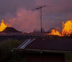 A team of scientists located a resident who was trapped in Leilani Estates and guided the resident to safety with their drone.