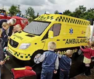 LEGO Ambulance unveiled at LEGOLAND