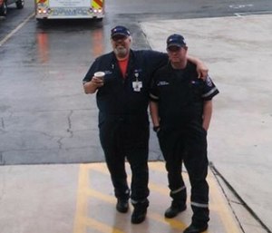 Paul Besaw (left) and Lahiri Garcia (right) were both killed when Genaro Ajqui allegedly crashed into their ambulance July 2017. (Photo/AMR)