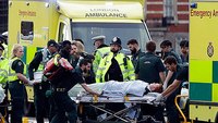 5 dead, 40 hurt in London car rampage, knife attack