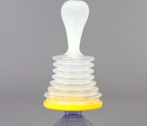 Lifevac is an anti-choking device inspired by a sink plunger.