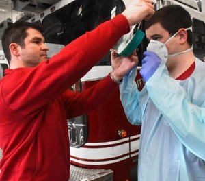 First responders in Maine are asking state leaders to make the addresses of COVID-19 infections available to them so they can ration PPE and promote personnel safety. (Photo/TNS)
