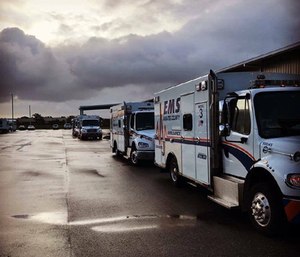 Manatee County EMS decided to decrease the number of ambulances during night time shifts after looking at data from the last few years. (Photo/MCEMS)