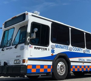 The RAPTOR can respond to mass casualty incidents such as vehicle crashes, mass shootings or natural disasters.