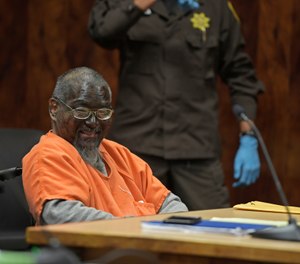 Char, with his face painted black, was sentenced to life in prison with the possibility of parole for attempted murder and assault for stabbing three people in August 2016. (Bruce Asato/Honolulu Star-Advertiser via AP)