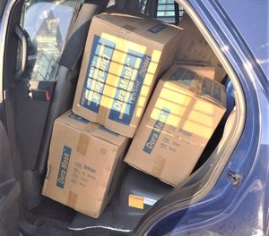 Beaverton police recovered 8,000 respirator masks from a man who stole them from a hardware store and attempted to sell them on Craigslist.