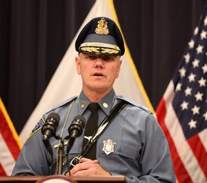 Mass. State Police Col. Christopher Mason presented proposals to lawmakers that reformed several key departmental areas. (Photo/TNS)