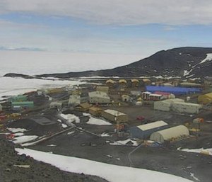McMurdo Station is the American research base in Antarctica. (Photo/US Arctic Program)