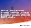 Mission Critical Partners selected to provide continued support of Georgia's statewide NG911 initiative