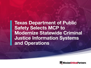 The project will focus on as many as 14 interrelated criminal-justice systems vital to the state’s law enforcement and authorized non-criminal justice agencies.