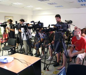 Take the opportunity when you’re speaking with the media to engage the community.
