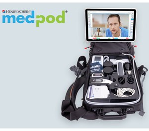 A compact, backpack version of Medpod Inc.’s MobileDoc, Medpac houses a set of telediagnostic devices, enabling health care providers to conduct examinations remotely.