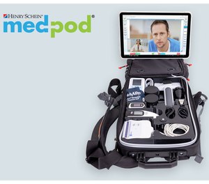 A compact, backpack version of Medpod Inc.’s MobileDoc, Medpac houses a set of telediagnostic devices, enabling health care providers to conduct examinations remotely.