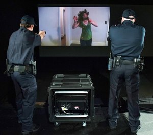 Today’s police simulators have come a long way over the past three decades (who remembers using laser discs?). (Photo/Courtesy)