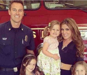 Costa Mesa fire Capt. Mike Kreza was killed after being hit by a van while riding his bike. (Photo/GoFundMe)