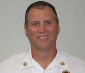 Fire Chief Mike Beyerstedt will keep his job after an internal investigation over a head-butting incident.