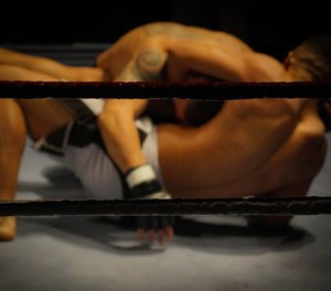Can’t go a full three-minute round against a bar full of drunk pricks? Better go hit up the UFC gym and throw in some Krav Maga classes to boot.