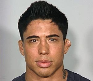 This undated photo provided by the Las Vegas Metropolitan Police Department shows Johathan Koppenhaver who appeared in UFC's Ultimate Fighter TV show in 2007. (AP Image)