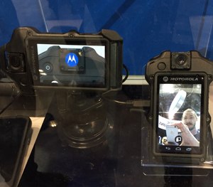 The front-facing display can function as a deterrent for bad behavior – deescalating a situation before a cop has to record a single second of the incident.