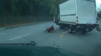 Watch: Armed carjacker takes deputies on wild pursuit in stolen box truck