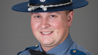 Trooper drives himself to hospital after being rammed by vehicle, shot by suspect