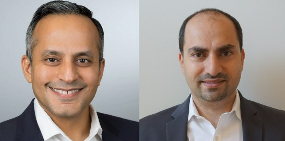 From left to right. Rohit Chhabra and Issa Salama