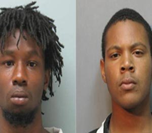 Baylon Taylor and Quintylan Richard. (Vernon Parish Sheriff's Office Image)