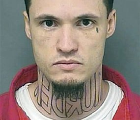 This undated booking photo shows Jeffrey Chapman, charged with first-degree murder.