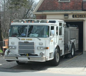 An off-duty New Haven firefighter was shot while walking to a convenience store Saturday.