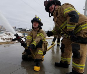 Nozzle reactions can limit a firefighter’s water application rate and increase his or her air consumption rate.
