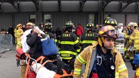 Over 100 injured in NYC commuter train crash