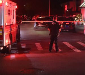 No officers were injured during a shootout with a known gang member in New York City Tuesday night.