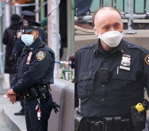 Nearly one out of every five NYPD officers was out sick Wednesday, and state and upstate local police are prepared to step in and augment staffing if needed. (Photo/NYCPBA)