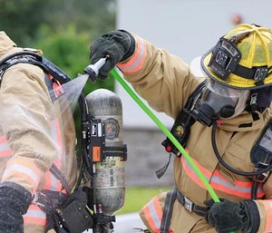 Orange County firefighters became the first in Central Florida to receive decontamination kits. (Photo/OCFR)