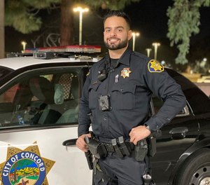 Officer Aaron Khamosh.