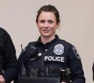 Officer Alexandra Brenneman Harris.
