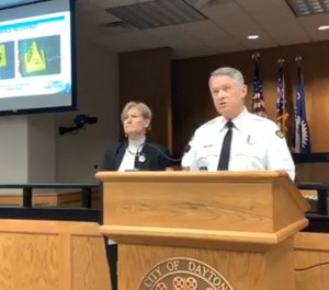 Dayton Police Chief Richard Biehl said Jorge DelRio was shot twice in the face while serving a warrant as part of a DEA task force. (Photo/Dayton Police Department)