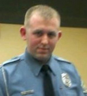 Officer Darren Wilson unfairly carried the weight of past turmoil on his shoulders. (Facebook image)