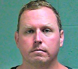 This undated file photo provided by the Oklahoma County Sheriff's Office shows Oklahoma City police Sgt. Keith Sweeney, who's charged with second-degree murder for killing Dustin Pigeon in November 2017. (Photo/Oklahoma County Sheriff's Office via AP, File)