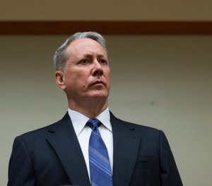 Robert “Chip” Olsen was responding to a call of a naked man behaving erratically outside an Atlanta-area apartment complex in March 2015 when he fatally shot 26-year-old Anthony Hill, an Air Force veteran diagnosed with bipolar disorder and PTSD (AP Photo/Branden Camp, File)