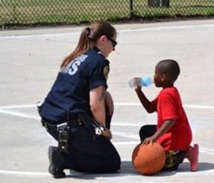 Late summer outreach might focus on child safety as the school year begins.