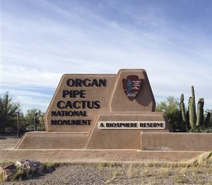 Organ Pipe Cactus National Monument in Arizona, where Park Ranger Kris Eggle was killed in 2002.